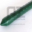Plotový stĺpik DEKOLUX poplastovaný 1000 mm | Ø 16 mm | zelený