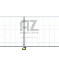 Mobilný panel F2 3455/2000 mm | Zn