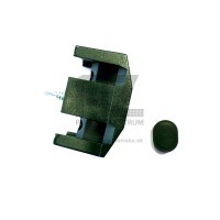 Príchytka 3D pre stĺpik 60 × 60 mm | PVC | zelená