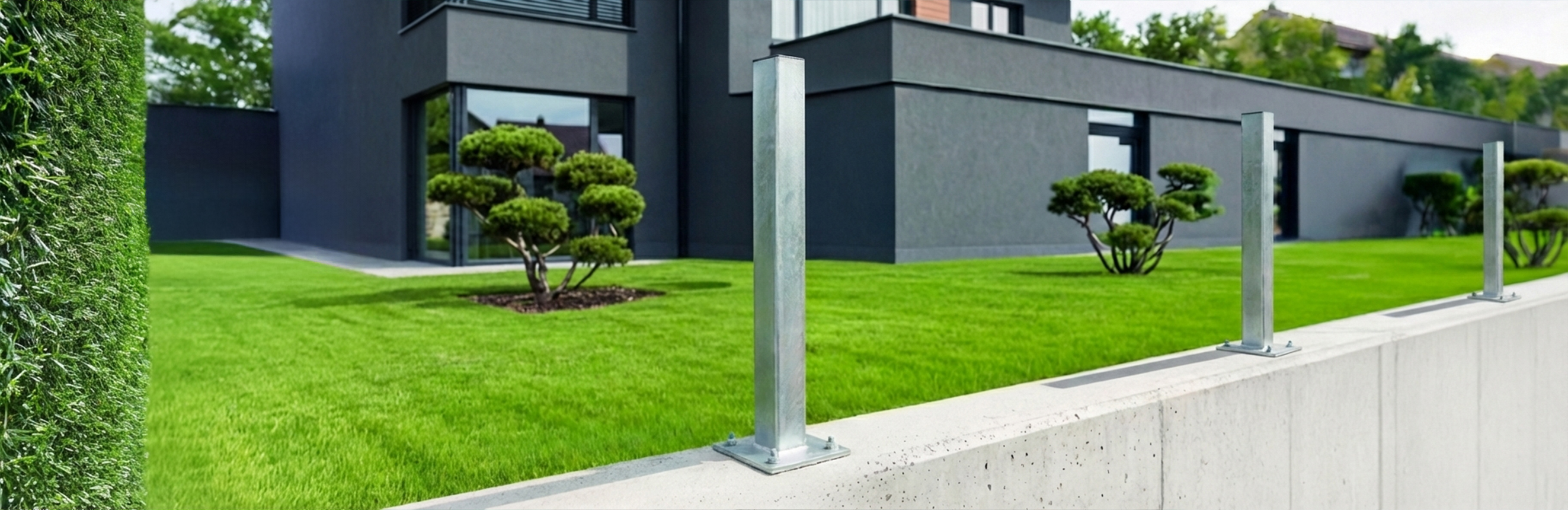 Plotový stĺpik s privarenou pätkou