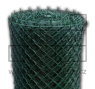 Plastom potiahnutá PVC sieťovina zelená