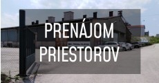 PONÚKAME PRENÁJOM SKLADOVÝCH PRIESTOROV