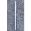 Stĺpik BRAVO s pätkou 40 × 60 × 1550 mm, Zn – bez otvorov