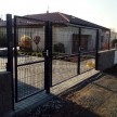 Brána BRAVO 3D 3500/1530 mm | Zn+PVC | antracitová šedá