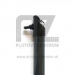Plastová koncovka na plotovú vzperu | Ø 48 mm | čierna