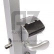 Mechanicky kódovaný zámok LOCINOX LMKQ V2 | pre hranatý profil 40-60 mm | strieborný