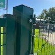 Univerzálny ukončovací rámček k fasáde a bránke 1000–1500 mm | ZN + PVC RAL 6005 Zelená