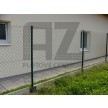 Pletivo PRIMA STANDARD poplastované 1250 mm | zelená RAL 6005 | s napínacím drôtom a vrtuľkami | oko 55 × 55 mm | drôt 2,5 mm