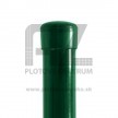 Plastový klobúčik na stĺpik | okrúhly profil Ø 48 mm | zelený