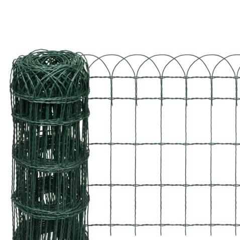 Dekoračné pletivo DEKOLUX poplastované 400 mm | zelená RAL 6005 | oko 150 × 90 mm | drôt 3,0 / 2,5 mm | rola 25m