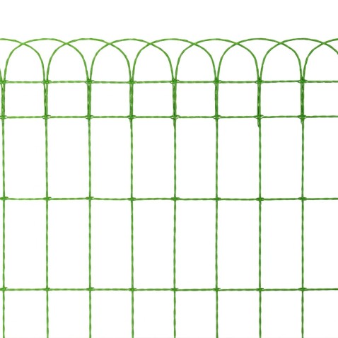 Dekoračné pletivo DEKOLUX poplastované 250 mm | zelená RAL 6005 | oko 150 × 90 mm | drôt 3,0 / 2,5 mm | rola 25m