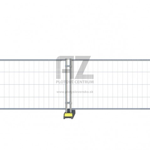 Mobilný plotový panel F1 pozinkovaný | 3455 × 1200 mm