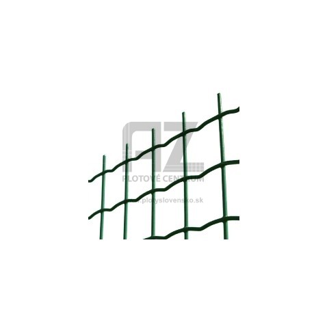 Zváraná plotová sieť FORTINET PROTECT poplastovaná 2510 mm | zelená | oko 50 × 50 mm | drôt 3,0 mm / 2,5 mm