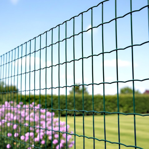 Zváraná plotová sieť PANTANET LIGHT poplastovaná 1500 mm | zelená | oko 100 × 75 mm | drôt 2,1 mm