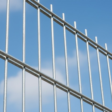 Zváraný plotový panel BRAVO 2D pozinkovaný 2030 mm | oko 50 × 200 mm | drôt 6,0 / 5,0 mm