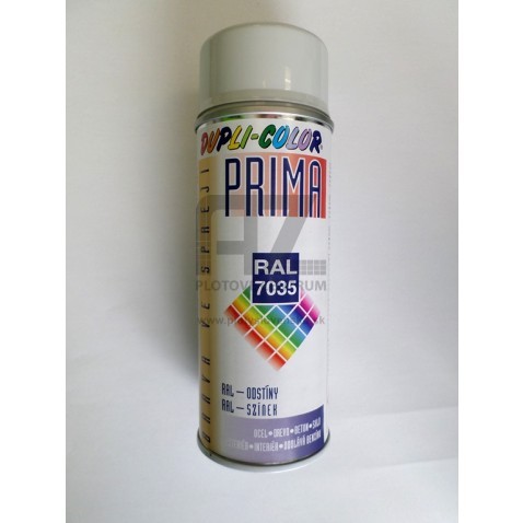 Univerzálny korekčný sprej PRIMA | RAL 7035 svetlo šedá - lesklá | 400 ml