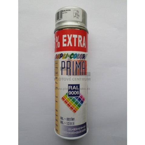 Univerzálny korekčný sprej PRIMA | RAL 9006 biely hliník, metalíza - lesklá | 400 ml