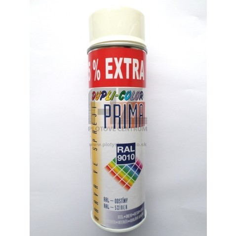 Univerzálny korekčný sprej PRIMA | RAL 9010 biela - lesklá | 400 ml