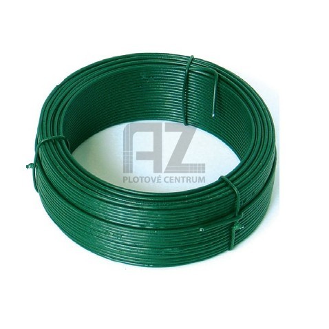 Viazací drôt PRIMA poplastovaný | zelený | Ø 1,4 mm | zvitok 50 m