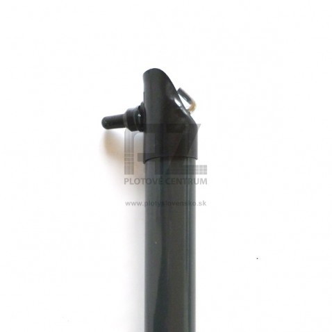 Plotová vzpera PRIMA poplastovaná 2000 mm | okrúhly profil Ø 38 mm | antracitová šedá RAL 7016