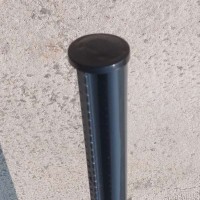 Stĺpik CLIP 3000 mm | ø 48 mm | Zn+PVC | RAL 7016