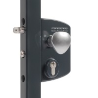 Elektrický zámok LIKQ U4 s funkciou FAIL CLOSE | profil 40 mm | antracitová