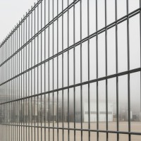 Zváraný plotový panel BRAVO 2D SUPER poplastovaný 630 mm | antracitová šedá RAL 7016 | oko 50 × 200 mm | drôt 8,0 / 6,0 mm