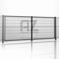 Brána BRAVO 3D 3000/1230 mm | Zn+PVC | antracitová šedá