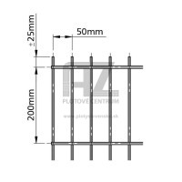 Panel BRAVO 2D 1230 mm | Fe |