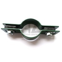 Objímka priebežná | ⌀ 60 mm | Zn+PVC | zelená