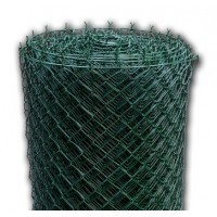 Pletivo PRIMA STANDARD s drôtom 1000 mm | Zn+PVC | zelené | 55 × 55