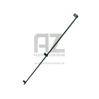 Rámček pro výšku pletiva 2000 mm | Zn+PVC | zelený