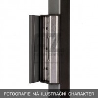Doraz zámku SAKL | profil 40-60 mm | antracitový šedý