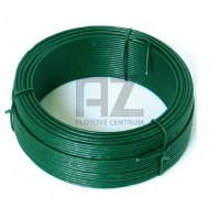 Viazací drôt PRIMA STRONG | Zn+PVC | zelený | 2,4 mm | 50 m