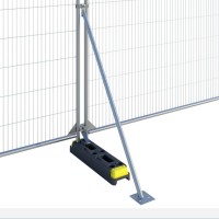 Mobilná vzpera 1800 mm | okrúhly profil | Zn